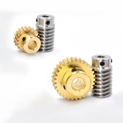 China Custom Machining Automobile High Precision Worm Gear Parts CNC Worm Gear Screw Shaft for sale