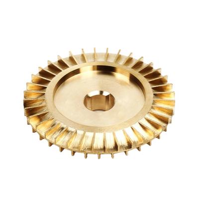 China Industry Pumps OEM Customize Brass Impeller Pump Impellers Pump Turbo Impeller Precision CNC Machining for sale