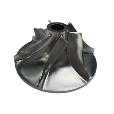 China Industry Pumps OEM Customize 5 Shaft Fan Impeller Water Impeller Turbo Impeller Precision CNC Machining Aluminum for sale