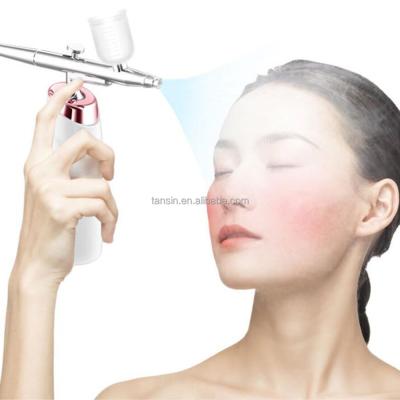 China Portable Cordless Moisturizer Airbrush Compressor Spray Gun Decorating Cake Sprayer Manual Airbrush for sale