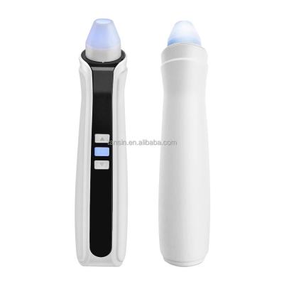 China Best Acne Treatment Nose Puller Facial Suction Tool With Camera Pore Vacuum Blackhead Remover Detergent for sale