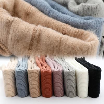 China New Baby Kids Winter Antibacterial Gaiters Plus Velvet Thickening Infant Warmth Brushed Bottom Pantyhose for sale