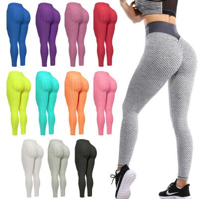 China Breathable Yoga Pants High Waisted Seamless Butt Workout Women Yoga Lifting Leggings Fitness Sports Legging Tights Crack! crack! for sale