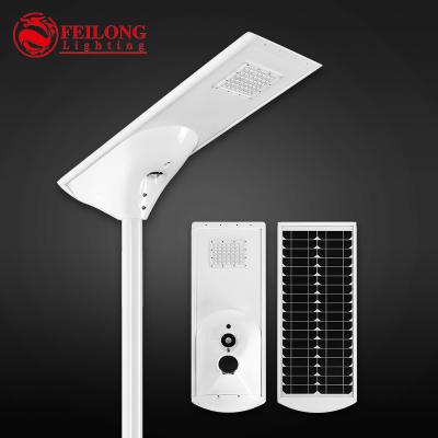 China ROAD 10W 20watt LED street lights road lamp outdoor all-in-one integrated solar street light waterproof for sale