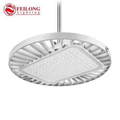 China Warehouse IP65 100W 13000 Lumen 5 Year Warranty Green Power Lighting UFO LED High Bay Light For Industry for sale