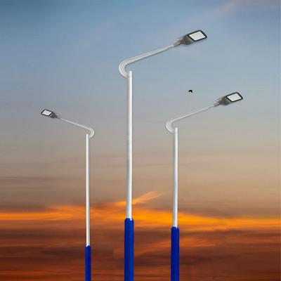 China Outdoor Waterproof Insulation Cast Stainless Steel Dancing Lights Post Garden Yard Street Light Galvanized Street Light Pole for sale