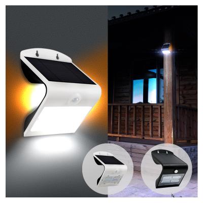 China Solar Led Garden Wall Light 3.2W 400lm Solar Led Garden Light With Motion Sensor Solar Light for sale