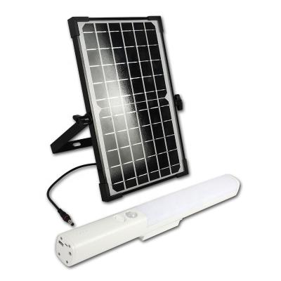 China Multifunction Solar Warehouse And USB Chargeable Light 10W 950lm Solar Indoor Soft Light for sale