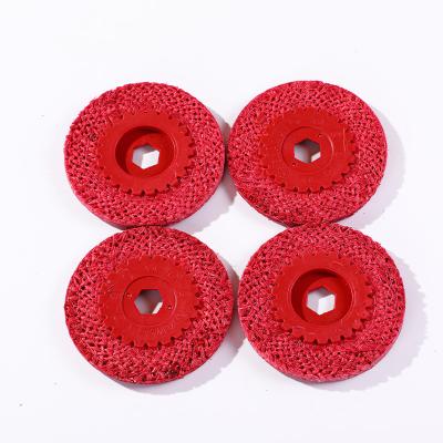 China Stainless steel 100mm sisal buffing wheel for polishing stainless steel sisal wheel for sale