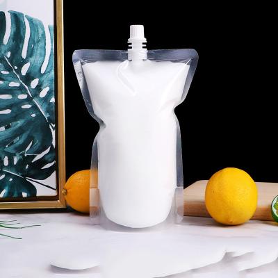 China Disposable Suction Mouth Drink Bag With Juice for sale