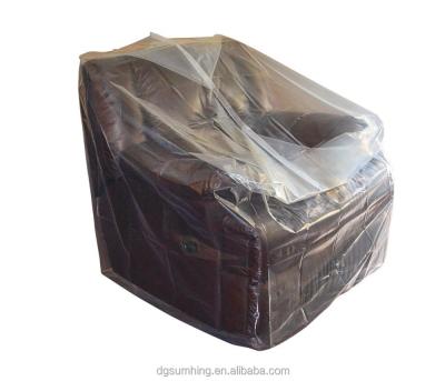 China Furniture cover BIODEGRADABLE plastic bag for moving protection and long term storage (chair) for sale