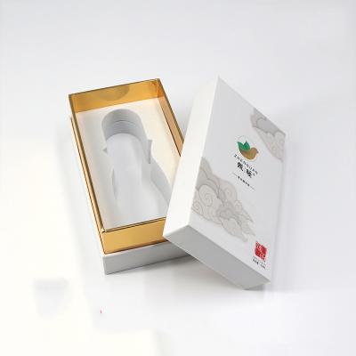 China Recyclable Inner Essence Perfume Perfume Skin Care Packaging Box Frame Cosmetics Packaging EVA Color Box for sale