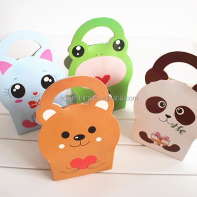 China Recycled Materials Store Goods For Sale Kids Lovely Shape Cookie Candy Gift Package Box for sale