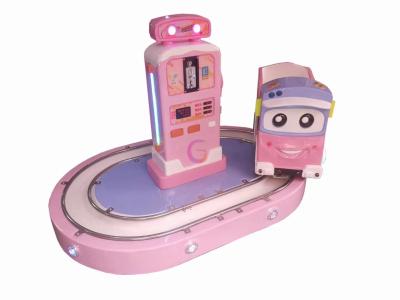 China Fiberglass Double Seats British Train Kiddie Rides Coin Operated Amusement Rides for sale