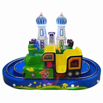 China Children Train Kiddie Rides Coin Operated Train Ride With Track Colorful Lights for sale