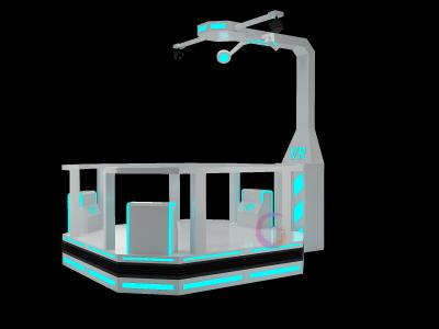 Chine Éducation à la sécurité VR Plateforme de marche Expérience sur le chantier de construction à vendre