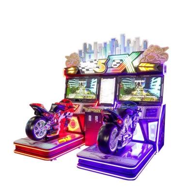 Chine 110V/220V/380V Excitant Arcade Jeux de course à vélo Motocycle Arcade Jeux Machine à vendre