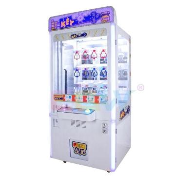 China 15Holes Grid Key Master Claw Machine Keychain Arcade Machine 110V~240V for sale