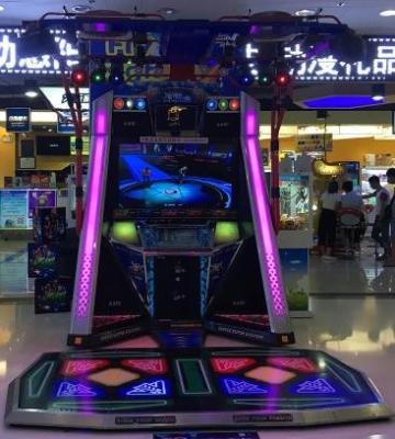 中国 2人のプレイヤーのコイン操作ゲーム機 ビデオ音楽 モーションセンシングダンスゲーム 販売のため