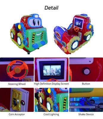 China Rocking Amusement Coin Operated Kiddie Ride Machine para el centro comercial en venta