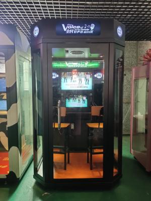 Chine Machine d'arcade personnalisable avec pièces de monnaie Machine d'arcade Karaoké Mini KTV à vendre