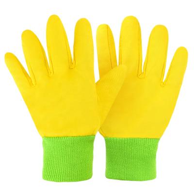 China Kids Gloves Breathable Abrasion Resistance Cotton Comfortable Breathable Gloves With Stretchable Knit Wrist for sale