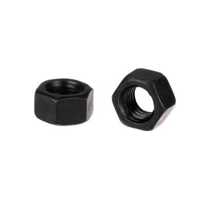 China Mining DIN934 Hex Nuts Customized Various Sizes Black Nuts Cheap Price for sale