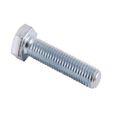 China DIN933 Blue Galvanized Hex Head ISO 4017 Cladd Medium-Strength Metric 8.8 10.9 12.9 Hex Head Set Screws for sale