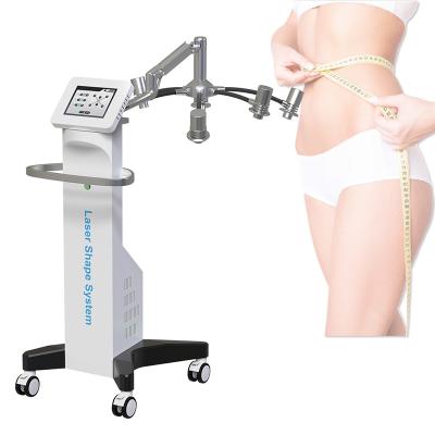 China Skin Tightening Lipolaser Machine 2021 Best For Home Cold Use 6D Diode Laser Body Slimming Weight Loss Machine for sale