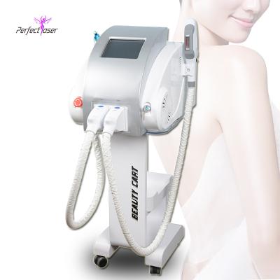 China Hot Selling Dye Removal 3 in 1 choose Hair Removal IPL Spot Removal Pen Tattoo Removal ND yag laser beauty machine for sale