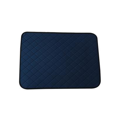 China Plain Weave Waterproof Elders Adult Diaper Changing Mat Custom Reusable Absorbent Bed Pad Reusable Nursing Incontinence Underpad Washable for sale