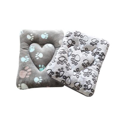 China 15years experience factory stocked Flannel Pet Cushion Dog Cat Bed Pad Other Pet Bed Colchones Perros for sale