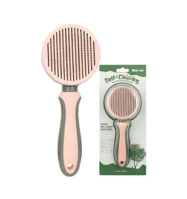 China Retail Stocked Pet Grooming Comb Macaron Dog Hair Removal Comb for sale