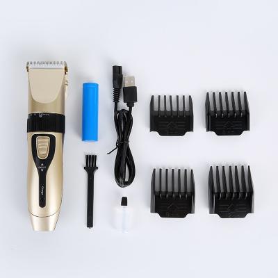 China Viable Electric Rechargeable Dog Cat Hair Clippers Grooming Razor Hair Cutter Machine Household for sale