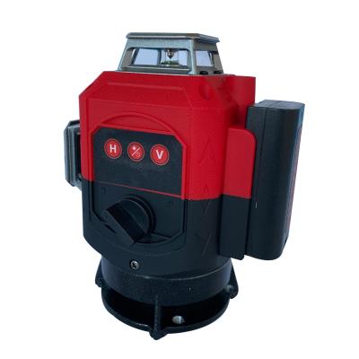 China Water Proof And Dustproof Professional Line Laser Construction 4D Laser Level Heavy Duty 21*15.5*24.5cm for sale