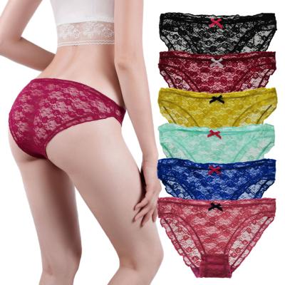 China New design women ladies panties lace lady panties female sexy transparent panties woman sexy lingerie sexy STRETCHABLE underwear for sale