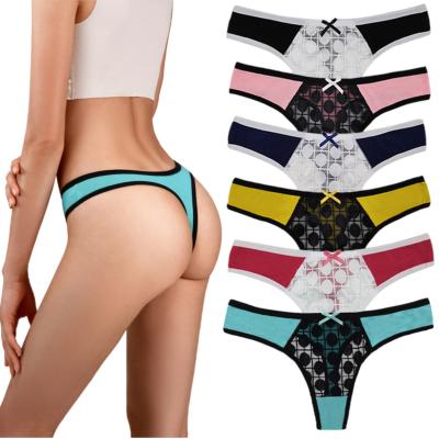 China Cotton STRETCH Panties For Women Sexy Underwear Panties Women Sexy Thong Panties for sale