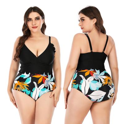 China Plus Size One Piece Swimsuit Plus Size Swimwear Bikini Plus Size Sexy Swimsuits For Women 2022 for sale