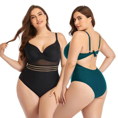 China Wholesale Women's One-Piece Swimsuit Teen Size Women's Swimwear Extreme Sexy Plus Size Ladies Swimsuits for sale