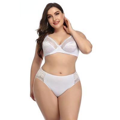 China Bra Seamless Comfortable Lift Up Full Cup Large Size Ultra-Thin Bra and Panty Set Seamless Lace Size C Cup Woman Sexiest Bra Set for sale