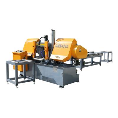 China Building material shops hot sales 4240 TMT rebar sawing machine rebar cutting machine price hollow solid tube for sale