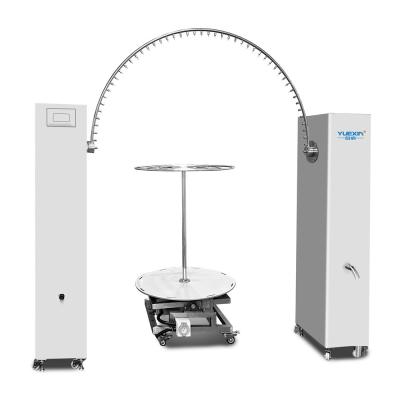 China R600 Mm Swing Nozzle Rain Testing Machine 1.0kW With 2 Flow Sensors for sale