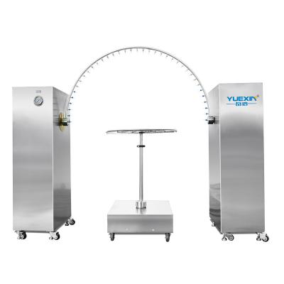 Cina Adatta IPX3-4 R800 mm Oscillating Tube Rain Test Machine con sensore di flusso in vendita