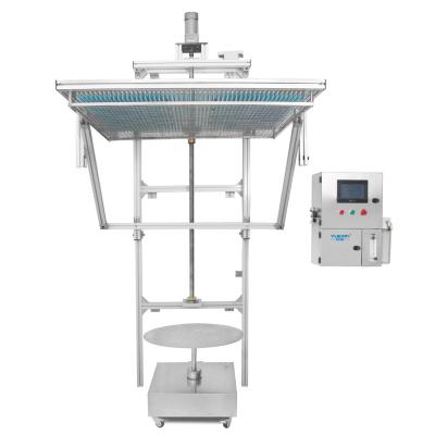 China Space-saving Water Drip Test Equipment with Screw lifting for IPX1 IPX2 for sale