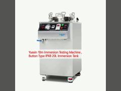 Yuexin 10m Immersion Testing Machine , Button Type IPX8 20L Immersion Tank