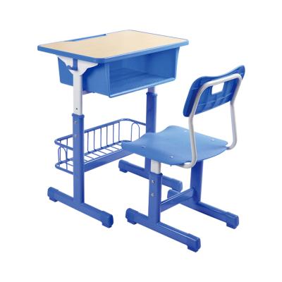 China School Sets Used Modern Design Student Height Adjustable School Desk And Chair Prices for sale