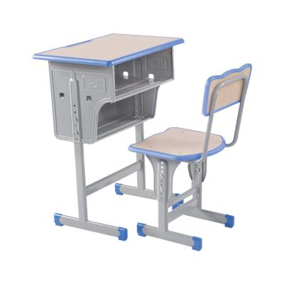 China School Sets Furniture Manufacturers Height Adjustable School Student Desk And Chair Set for sale