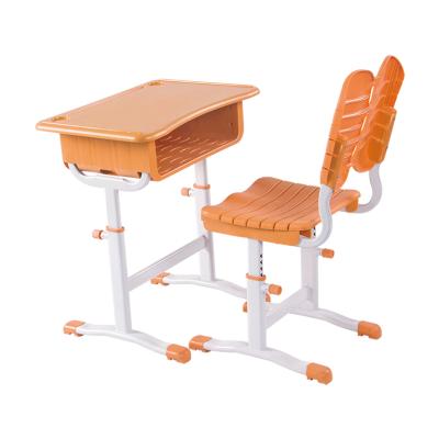 China Modern Commercial General Used Type Furniture And Chair Table Plastic Student School Seat Chair And Desk for sale