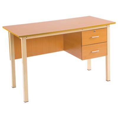 China PANEL China Manufacturer Study Office Wood Desk With Single Drawer Style Executive Desk Table for sale