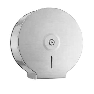 China BEAO OK-508A Stainless Steel Modern Wall Mounted Jumbo Roll Paper Dispenser Large Roll Toilet Paper Dispenser for sale